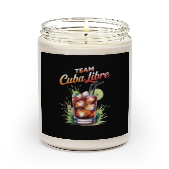 Cocktail Bartender Team Cuba Libre Scented Candles