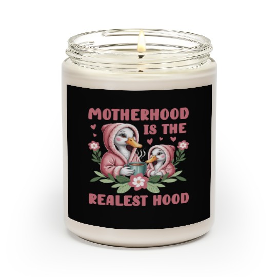 Motherhood is The Realest Hood Mother's Day Scented Candles