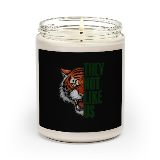 They Not Like Us – Tiger Graphic Scented Candles