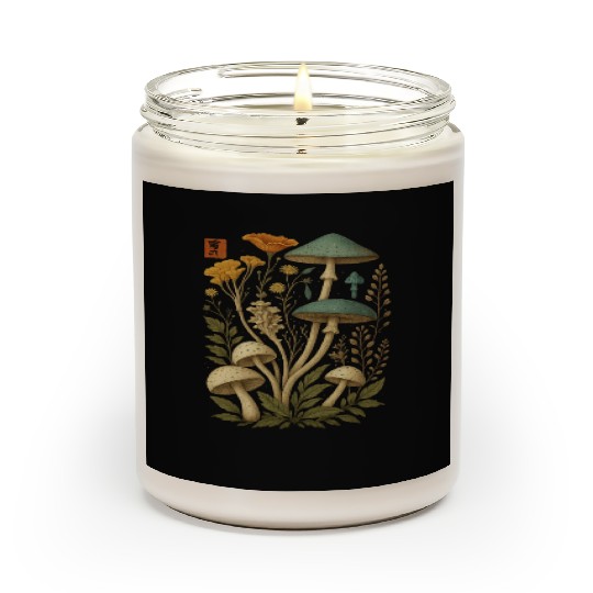Floral Fusion: Modern Botanical Embrace Scented Candles