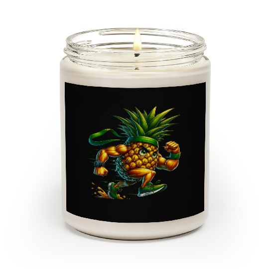 Pineapple Power Runner – Full Sprint Energy Burst Scented Candles