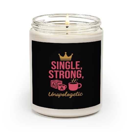 Single Mom Life Chaos Coordinator Wine Coffee Scented Candles