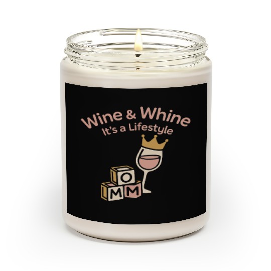 Single Mom Life Chaos Coordinator Wine Coffee Scented Candles