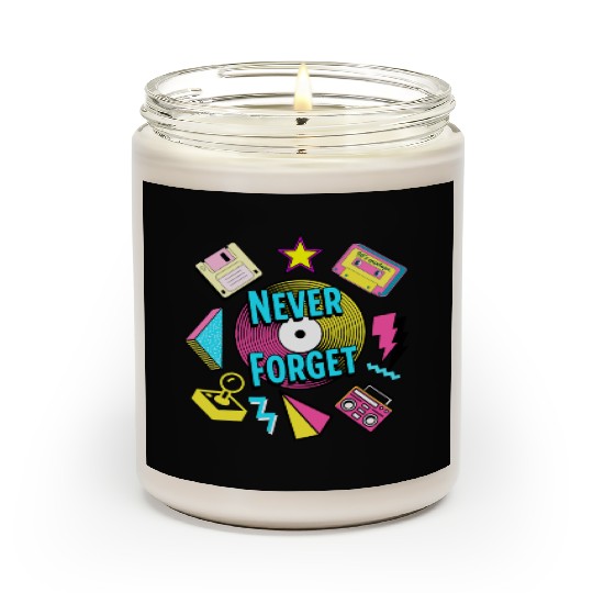 Never Forget 90s Retro Nostalgia Scented Candles