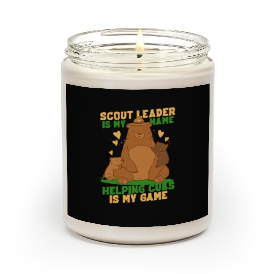 Scout Leader Is My Name Scented Candles