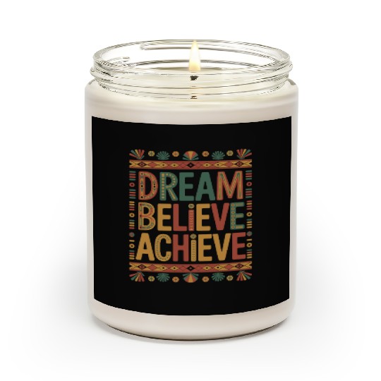 Dream Believe Archive, Juneteenth Celebration Scented Candles
