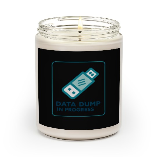 Data Dump In Progress USB Drive 2000s Scented Candles