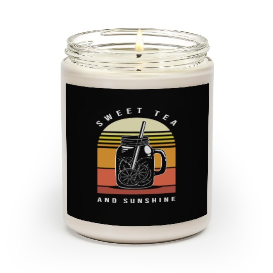 Sweet Tea Lover Morning Drink Scented Candles