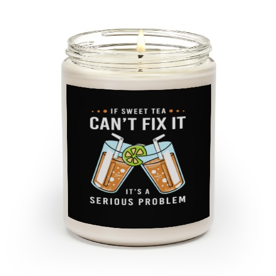 Sweet Tea Lover Drinker Scented Candles
