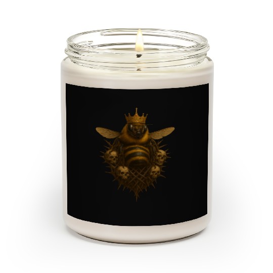 Queen Bee - Gothic Insect Ruler Scented Candles