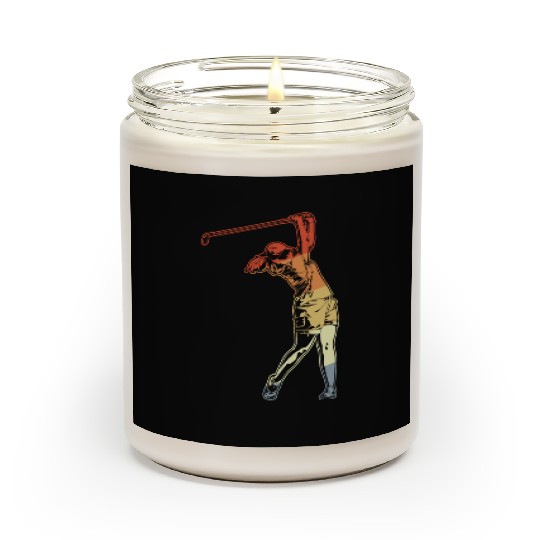 Golfer Lady Scented Candles