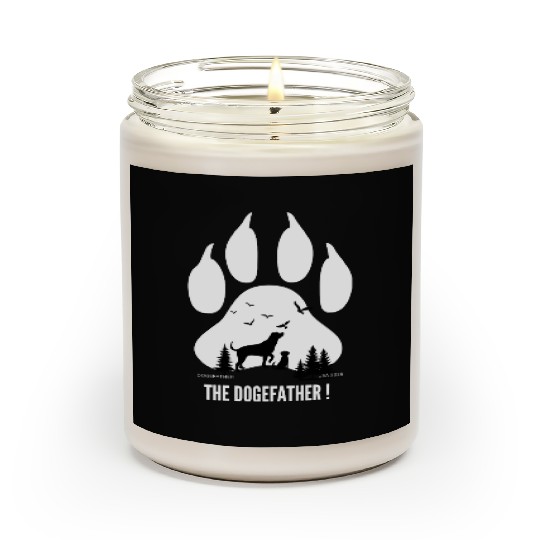 The Dogfather T-Shir Scented Candles