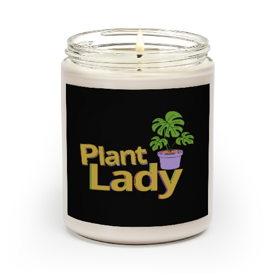 Plant Lady – Tropical Botanical Houseplant Queen Scented Candles