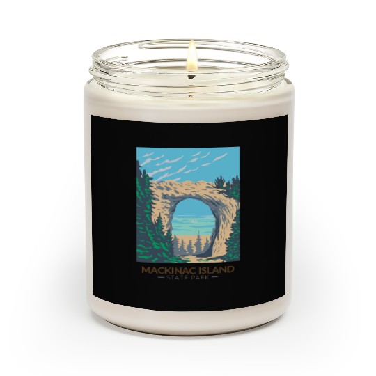 Mackinac Island Scented Candles
