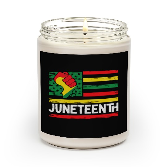 Freedom Day Juneteenth Black And Proud Scented Candles