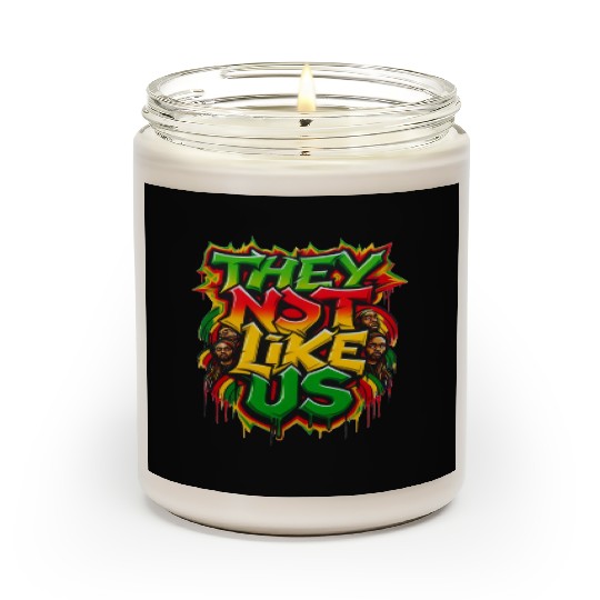 They Not Like Us Black History Month Scented Candles
