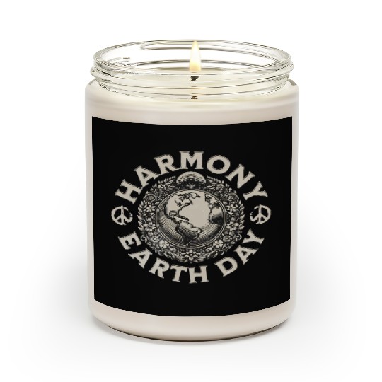 Earth Day Scented Candles | Harmony with Nature Scented Candles