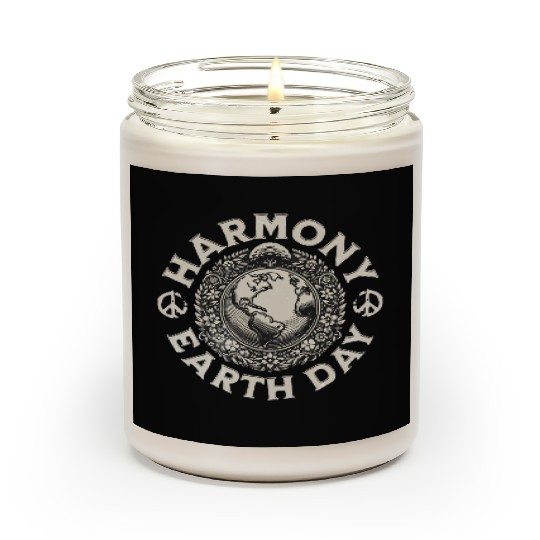 Earth Day Scented Candles | Harmony with Nature Scented Candles