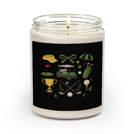 Preppy Golf Coquette Golf Scented Candles