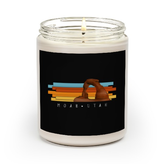Moab Arch Painting Scented Candles