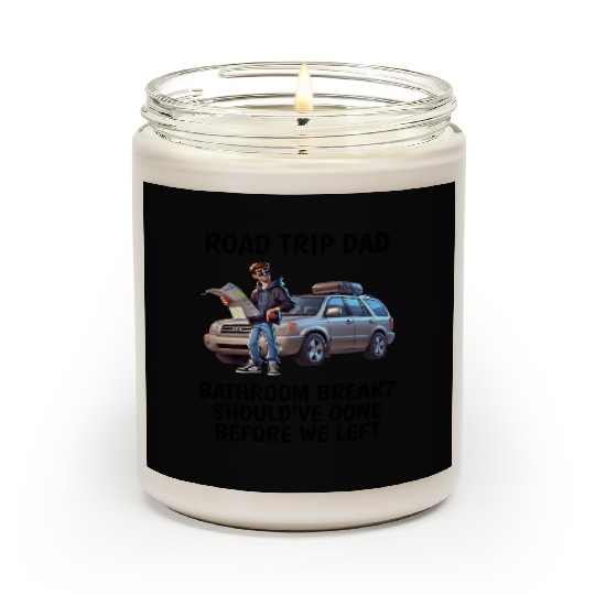 Road Trip Dad Design Scented Candles