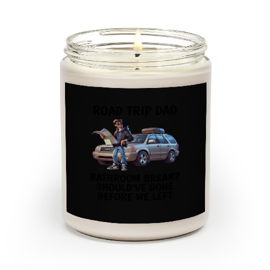 Road Trip Dad Design Scented Candles