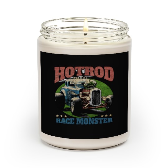 Hot Rod Monster Retro Race Scented Candles