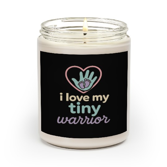 NICU Sibling Preemie Big Brother Big Sister Scented Candles
