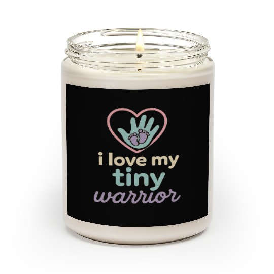 NICU Sibling Preemie Big Brother Big Sister Scented Candles