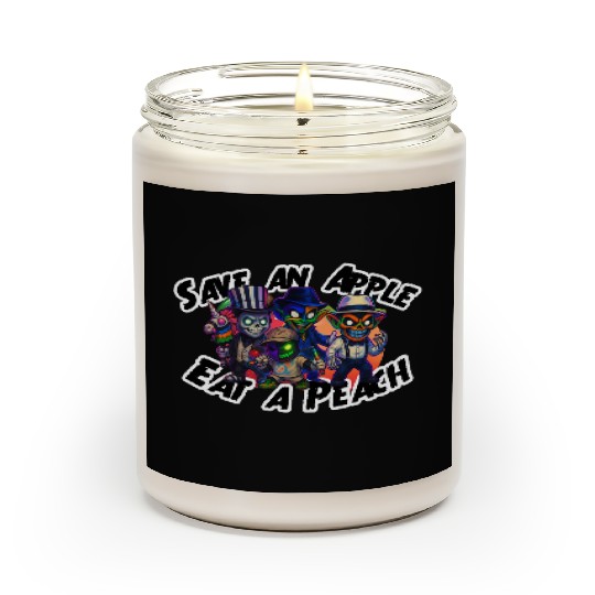 peachy kings Save an Apple Eat a Peach Scented Candles