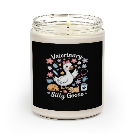 Veterinarian Silly Goose Veterinary Medicine Scented Candles