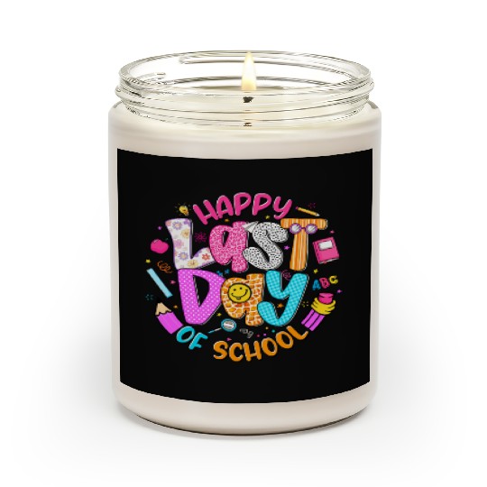 Last Day of School Teacher Scented Candles