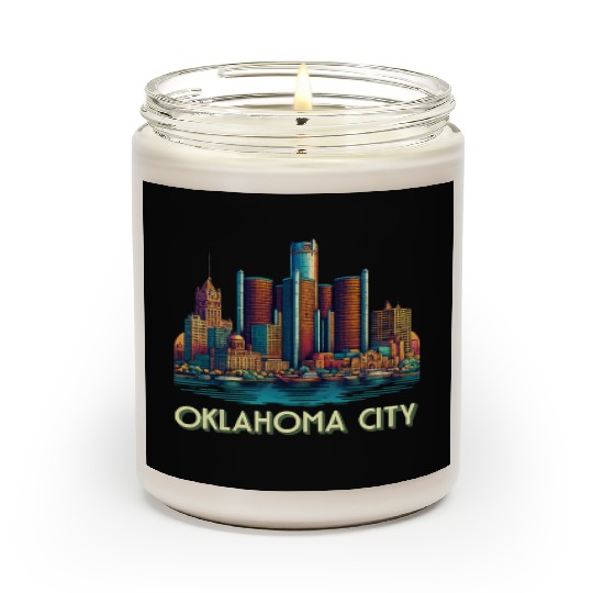 Oklahoma City Oklahoma USA Scented Candles