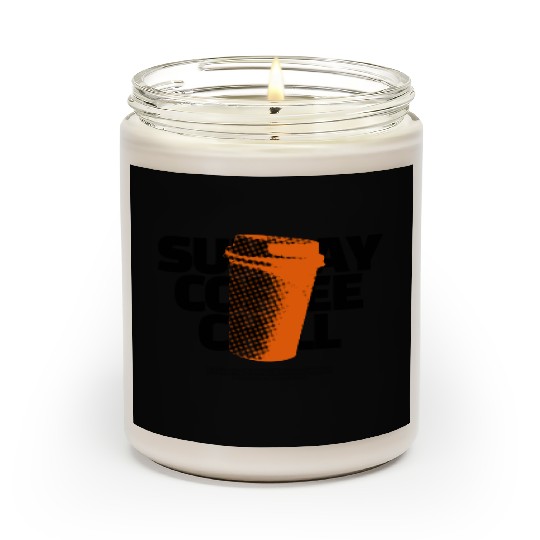 Sunday Coffee Chill Scented Candles
