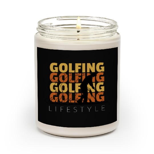 Golfing Lifestyle Golf Enthusiast Scented Candles