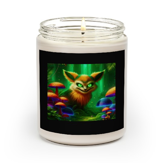Demon Fox in Enchanted Forest – Fantasy Creature Scented Candles
