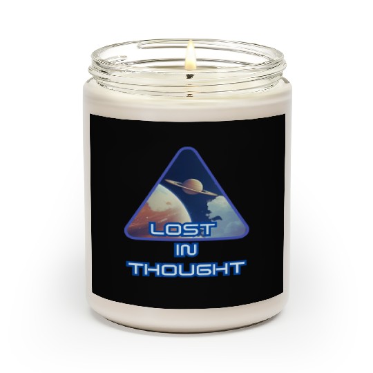 Cosmic Planet Saturn Space Design Scented Candles