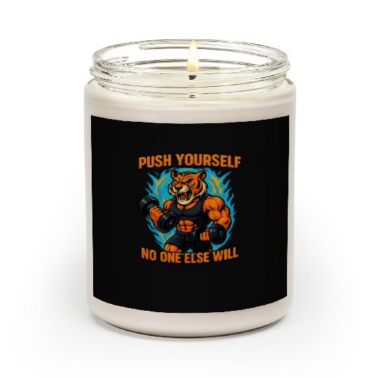 Fierce Tiger Workout Mode Scented Candles
