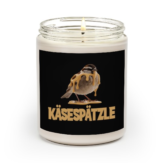 Käsespätzle Sparrow Delight With Cheesy Drizzle Scented Candles