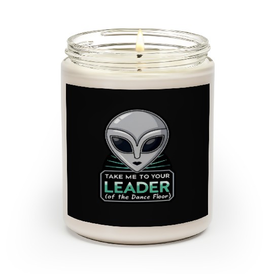 Take Me To Your Leader Alien Rave Retro 2000s Y2K Scented Candles
