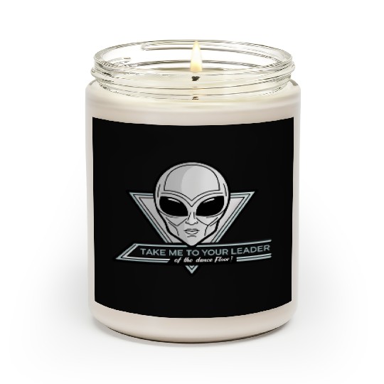 Take Me To Your Leader Alien Rave Retro 2000s Y2K Scented Candles