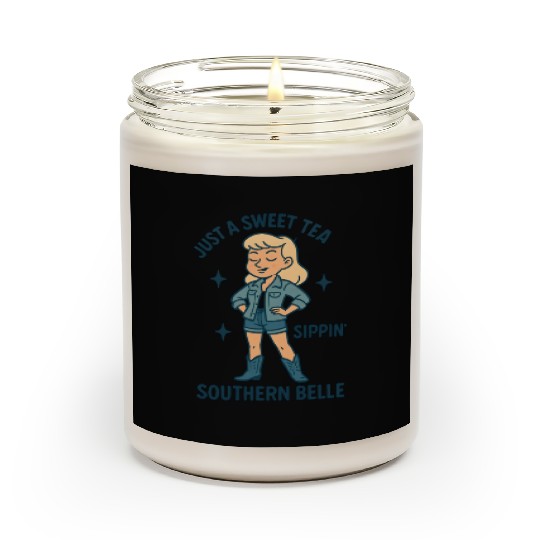 Sweet Tea Southern Belle Scented Candles