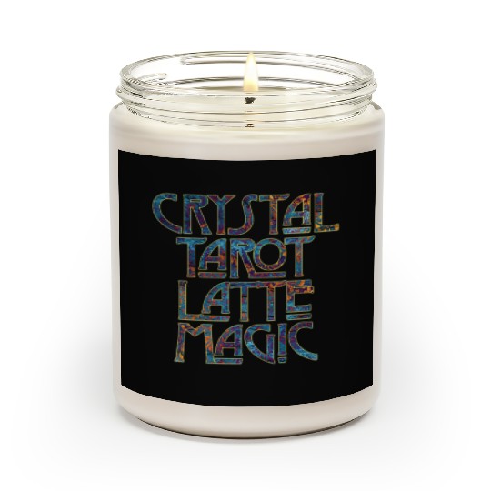 Crystal Tarot Latte Magic-Coffee Coven Collective Scented Candles