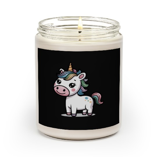 Believe in Magic – Cute Rainbow Unicorn Fantasy Scented Candles