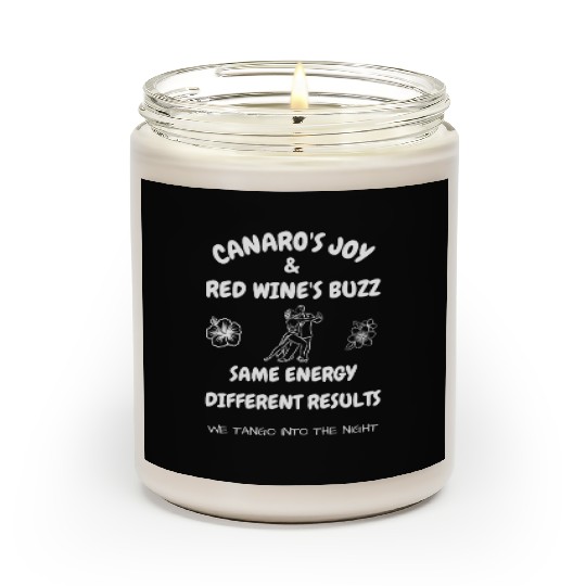 Canaro's Joy Red Wine's buzz same energy different Scented Candles