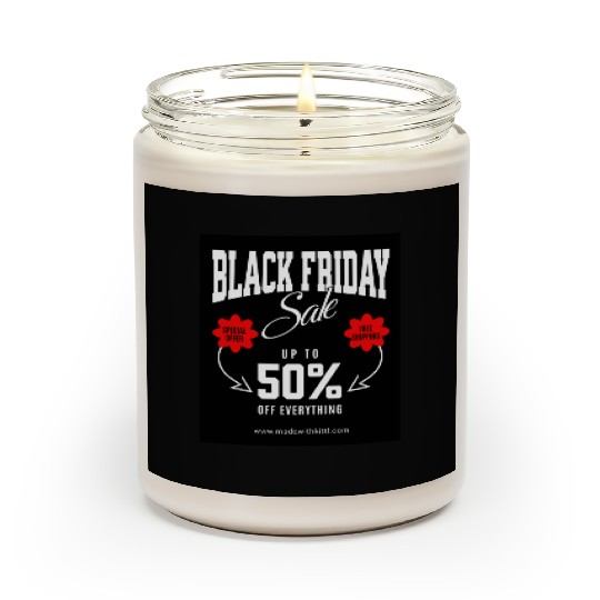 Hustle Wear Black Friday ,Scented Candles design