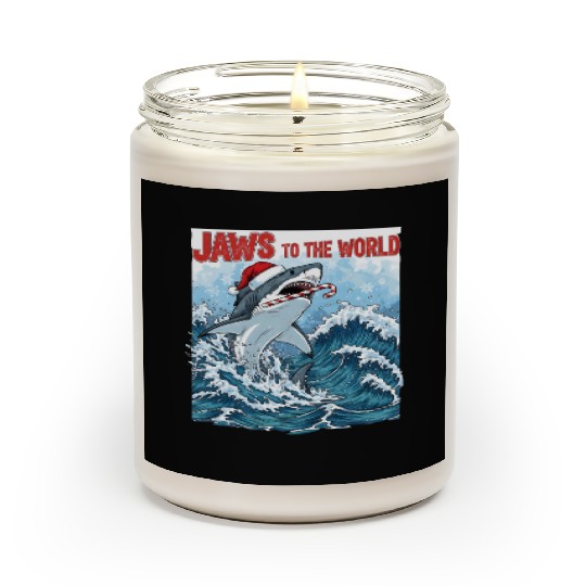 Jaws to the World – Christmastime Shark Attack Scented Candles