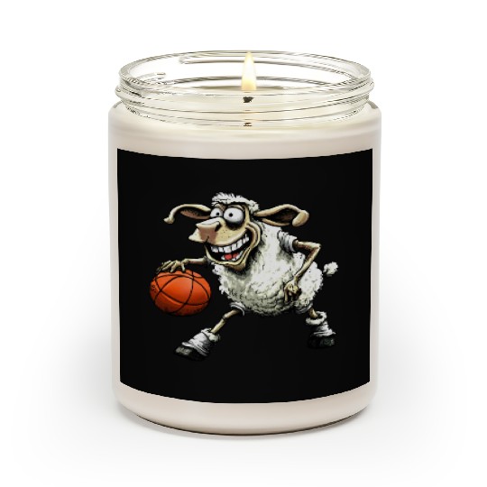 Sheep Basketball / Basketball player Sheeps Scented Candles