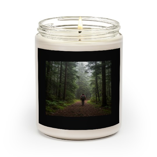 Enchanted Forest Nature Scene Scented Candles