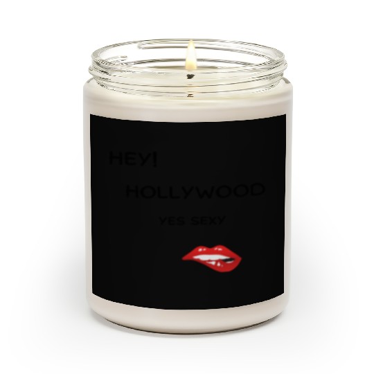 HEY! Hollywood Yes Sexy Scented Candles